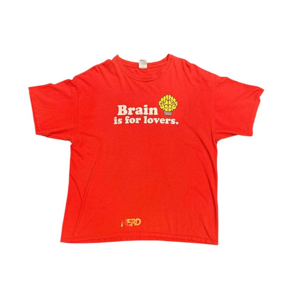 Vintage N.E.R.D. Brain Is For Lovers Graphic T-Shirt